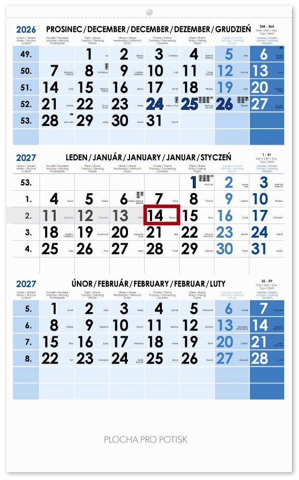 Kalendáře